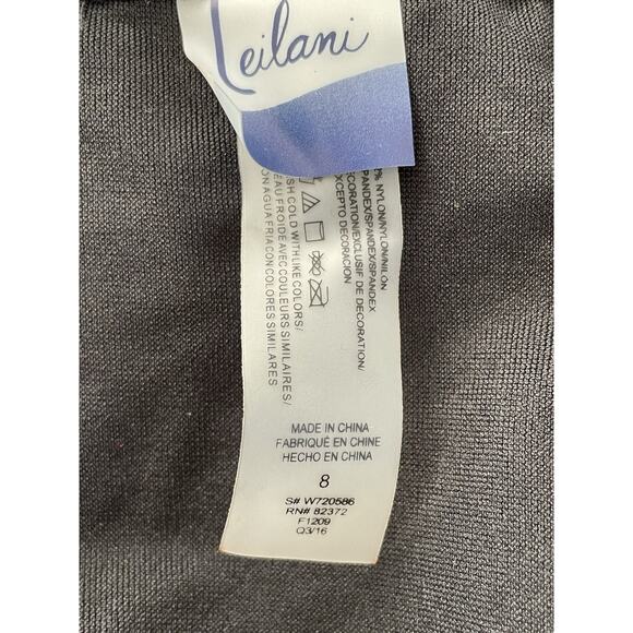 Leilani Swim One Piece Swimsuit Multicolor Floral Print Swimwear - Picture 6 of 8
